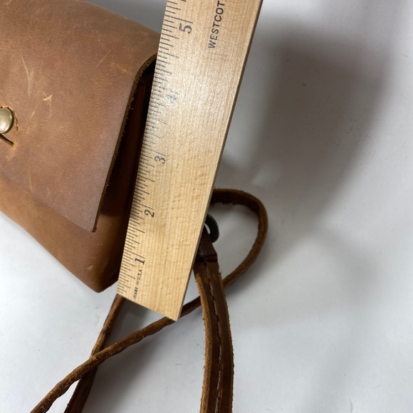 Leather Brown Crossbody Purse - Picture 9 of 16